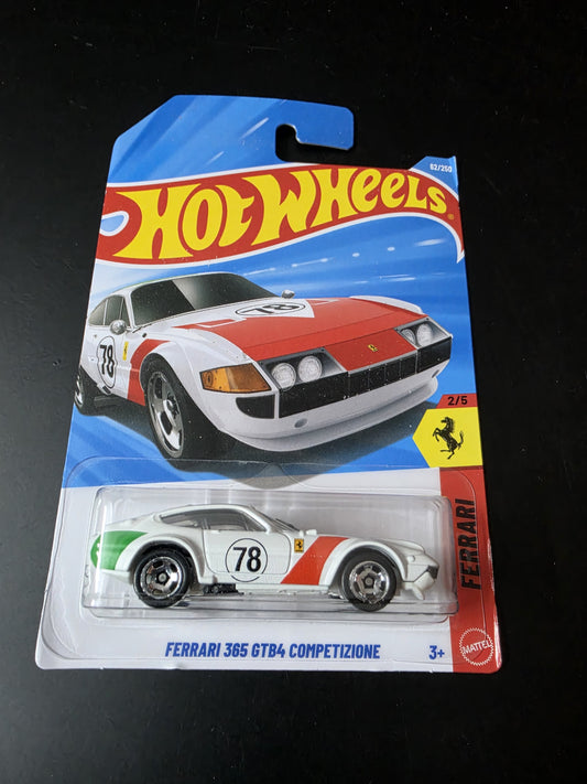 Hot Wheels Mainline K Case 2026 : Ferrari 365 GTB4 Competizione