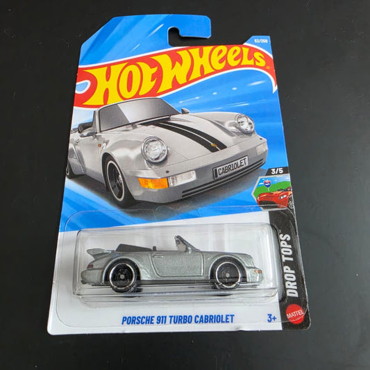 Hot Wheels Mainline Q Case 2026 : Porsche 911 Turbo  Cabriolet