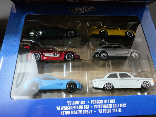 Hot Wheels Silver Series European Automotive Culture box set