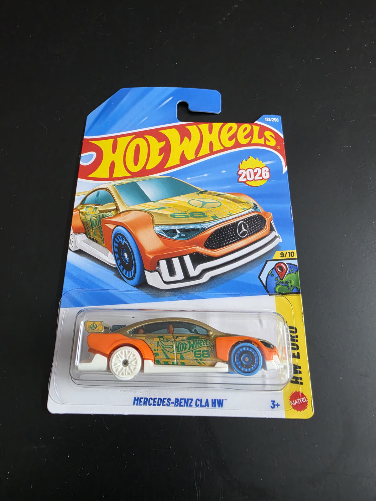 Hot Wheels Mainline Q Case 2026 : Mercedes Benz CLA HW
