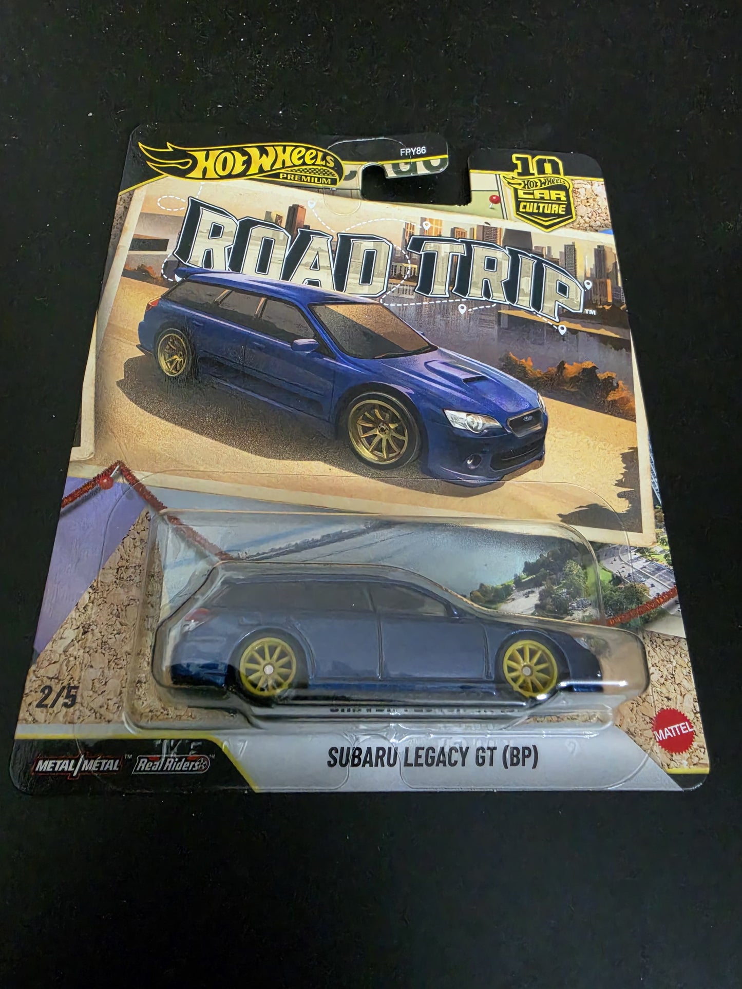 Hot Wheels Premium Car Culture Road Trip – Complete 5-Car Set