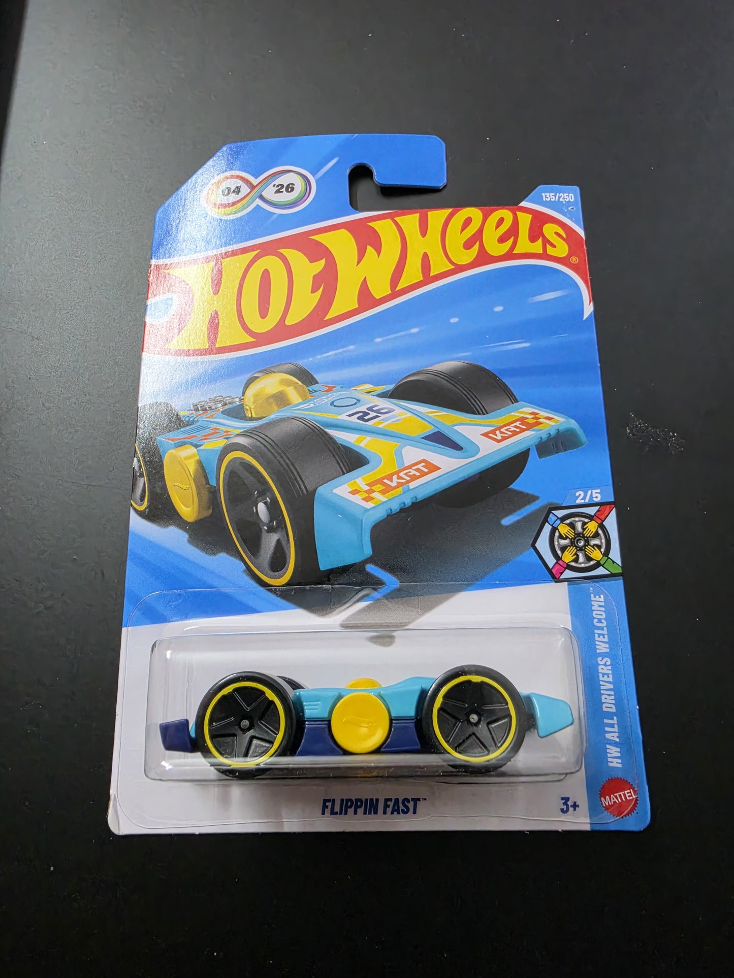 Hot Wheels Mainline G Case 2026: Flippin Fast (Blue)