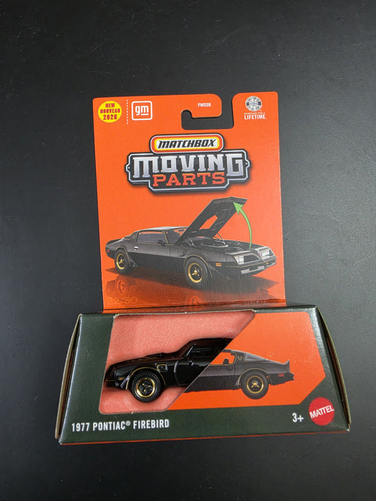 Matchbox Moving Parts 2026 : 1977 Pontiac Firebird
