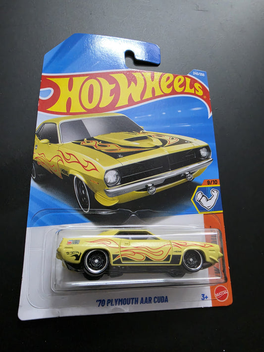 Hot Wheels Mainline P Case 2026 : 70 Plymouth AAR Cuda