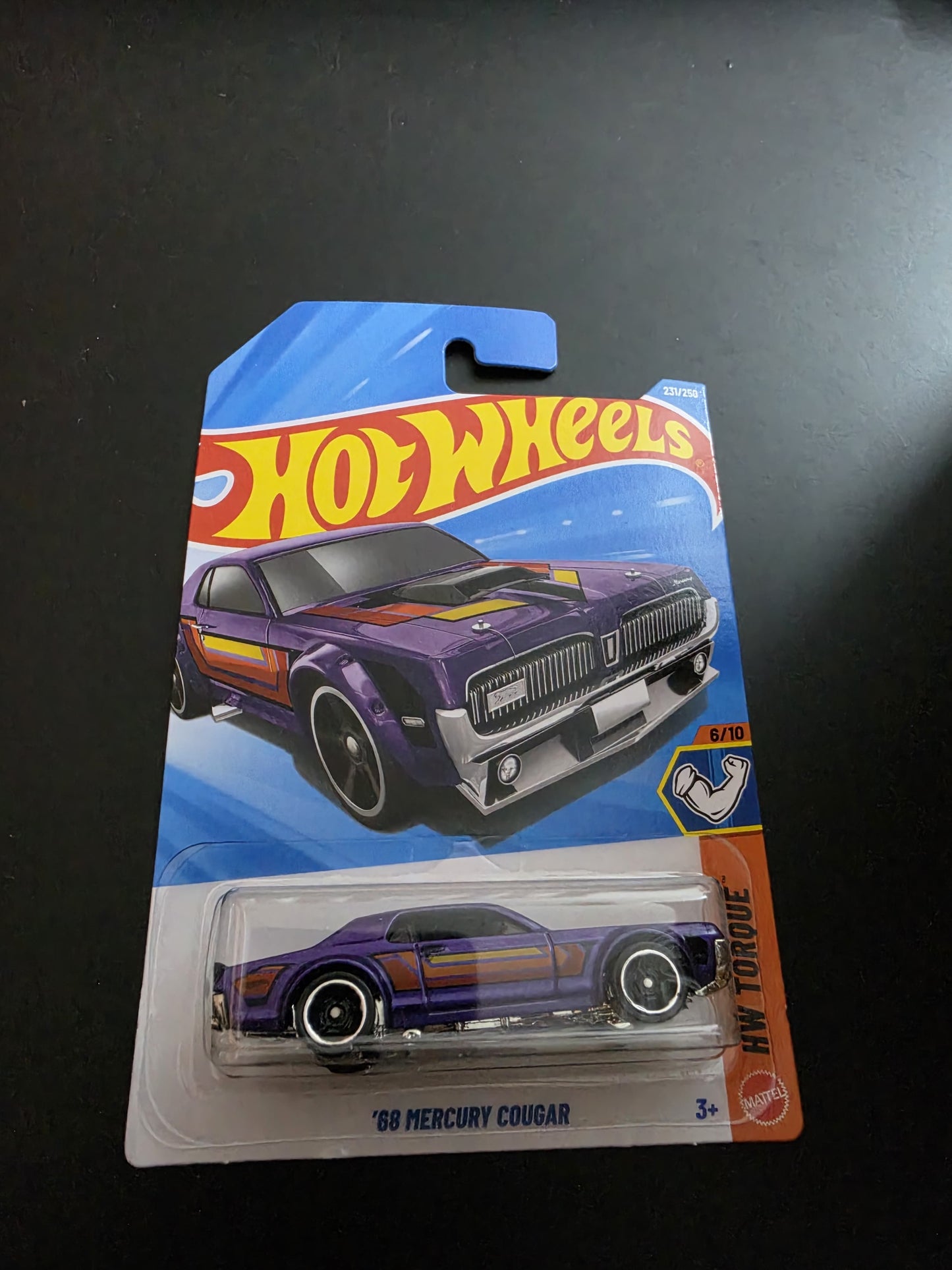 Hot Wheels Mainline M Case 2026 : 68 Mercury Cougar