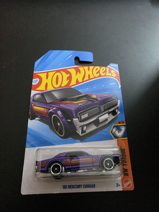Hot Wheels Mainline M Case 2026 : 68 Mercury Cougar