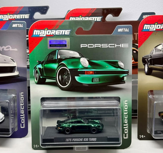 Majorette Collection Edition Combo set 2026: 1975 Porsche 930 Turbo &  1985 Toyota SRS Pick up