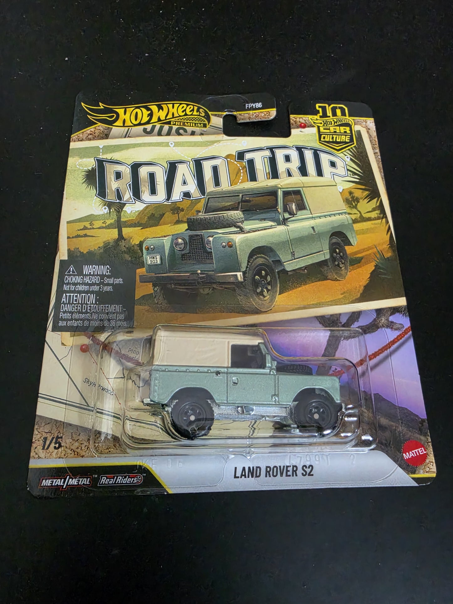 Hot Wheels Premium Car Culture Road Trip – Complete 5-Car Set