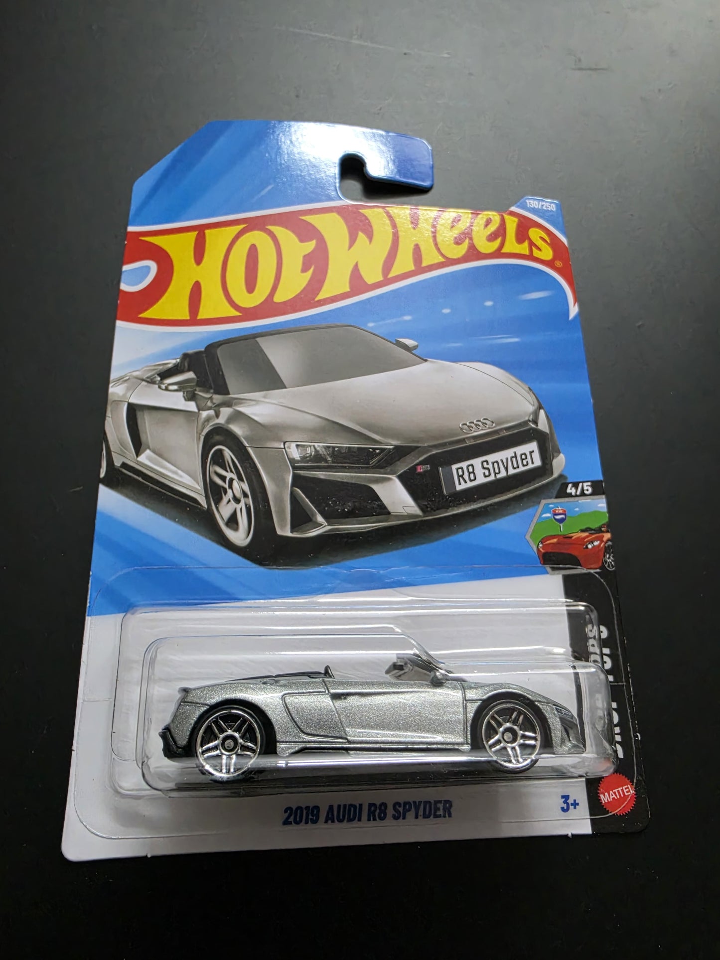 Hot Wheels Mainline P Case 2026 : 2019 Audi R8 Spyder