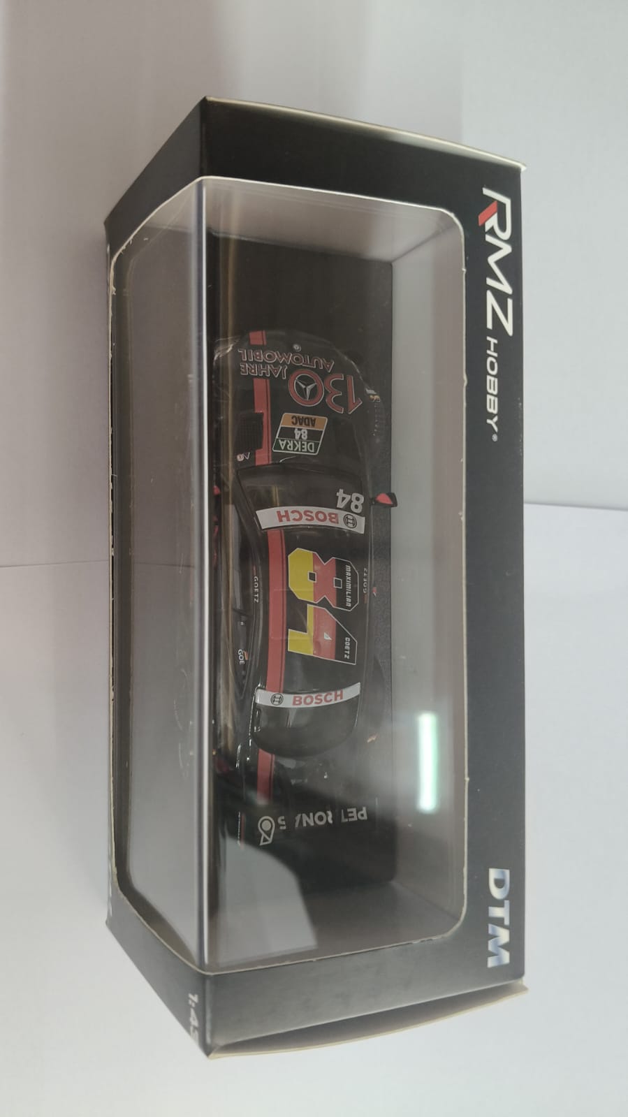 RMZ DTM 1:43 Scale (4.5inches) Die Cast Scale Model Mercedes-AMG C63 DTM 2016 #84