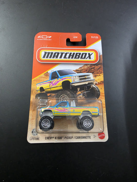 Matchbox Blistor : Chevy K1500 Pickup / Cammionnette