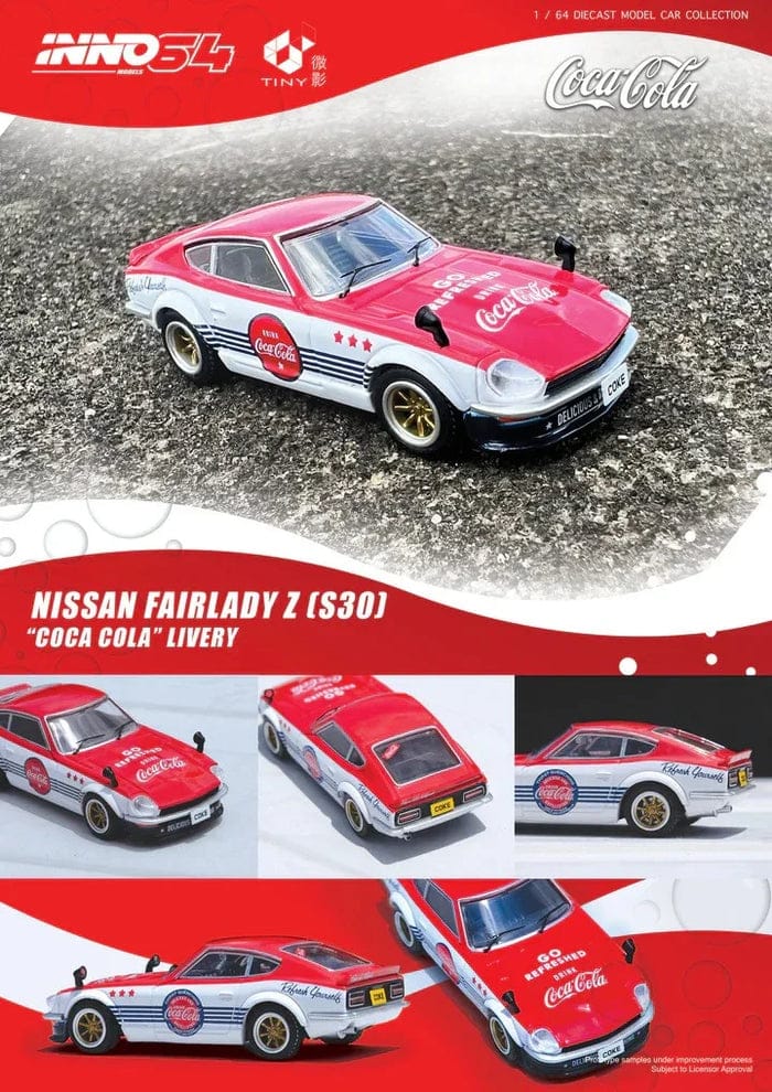 INNO64  :  Nissan Fairlady Z Coca Cola S30