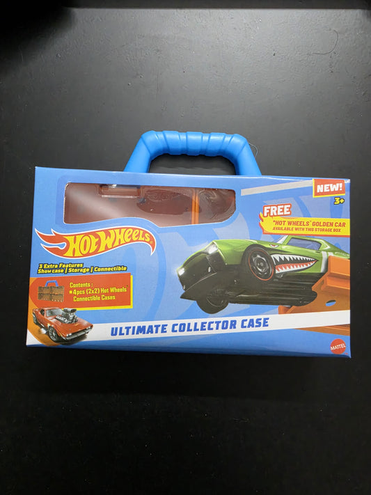 Hot Wheels Ultimate Collectors Case (with Free Hotwheels Golden Car)