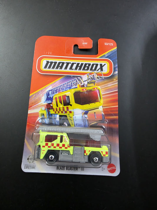 Matchbox Blister: Blaze Blaster III