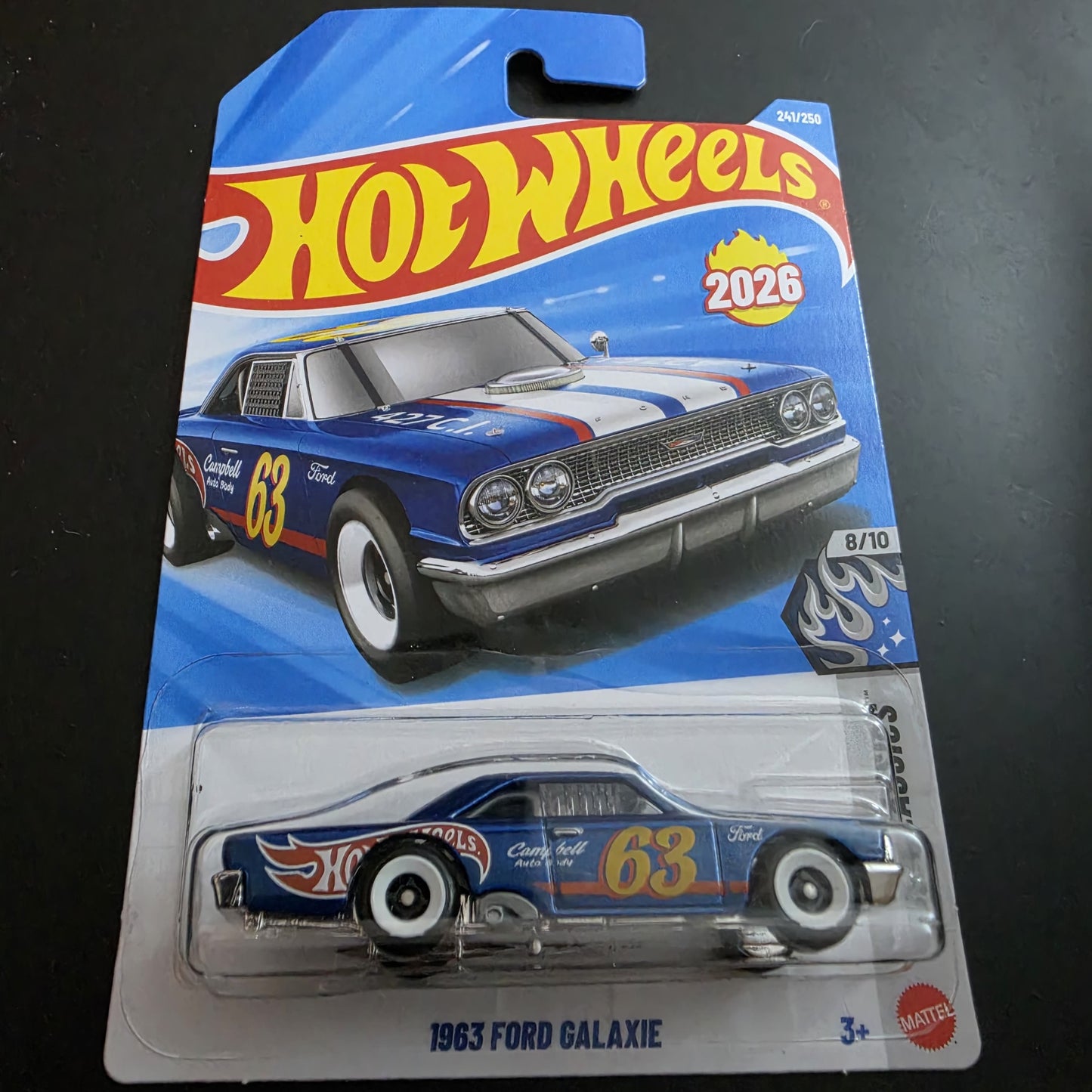 Hot Wheels Mainline M Case 2026 : 1963 Ford Galaxie
