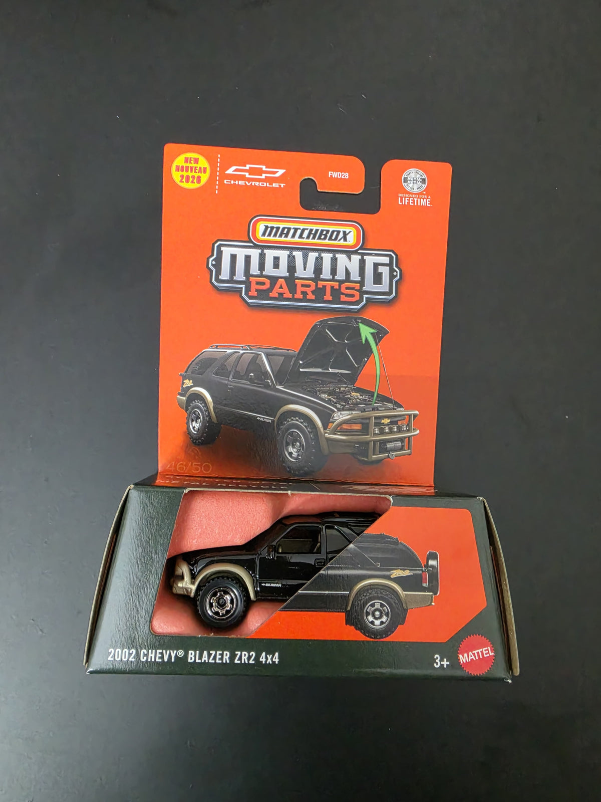 Matchbox Moving Parts 2026 : 2002 Chevy Blazer ZR2 4X4
