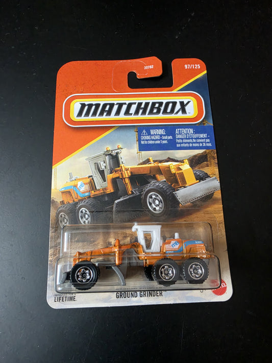 Matchbox Blister 2026: Ground Grinder - Zoomsters India