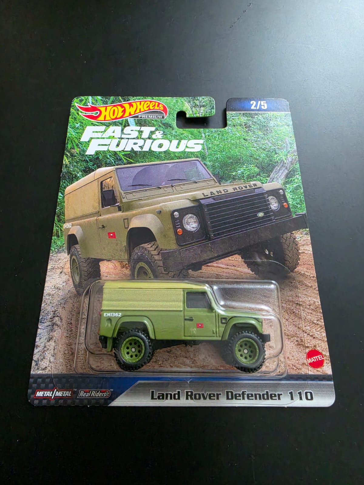 Hot Wheels Premium Land Rover Defender 110 Fast & Furious   | Imported Diecast