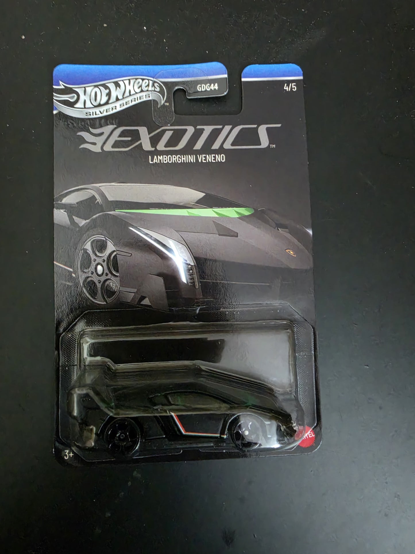Hot Wheels Silver Series Exotics – Complete Set of 5