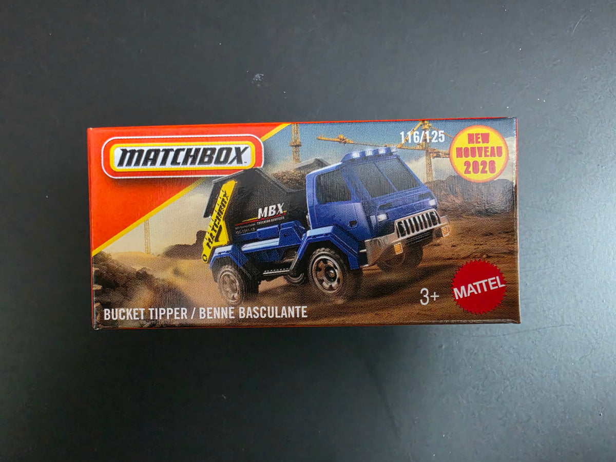 Matchbox Mainline Box edition 2026 : Bucket Tipper / benne Basculante