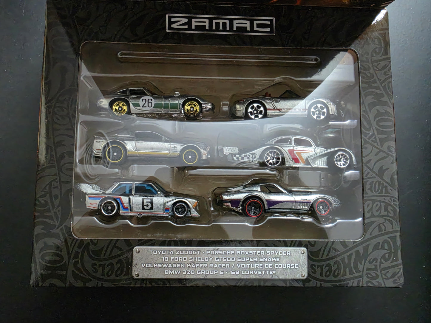 Hot Wheels Silver Series  ZAMAC BOX SET 2026