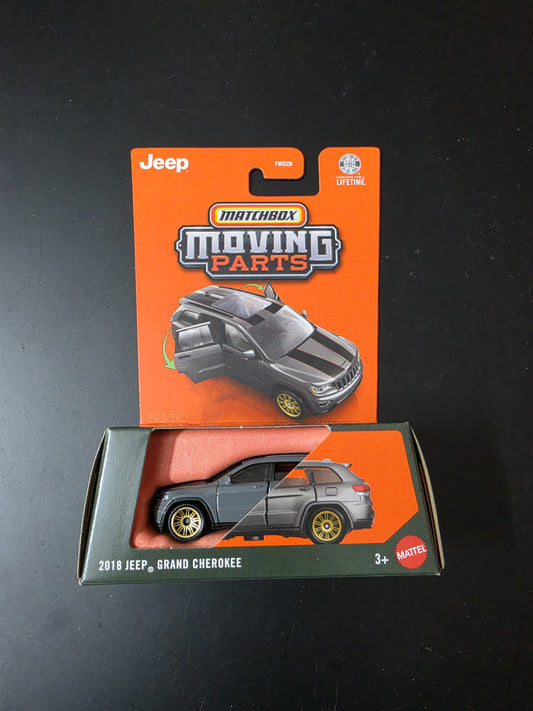Matchbox Moving Parts 2026 : 2018 Jeep Grand Cherokee