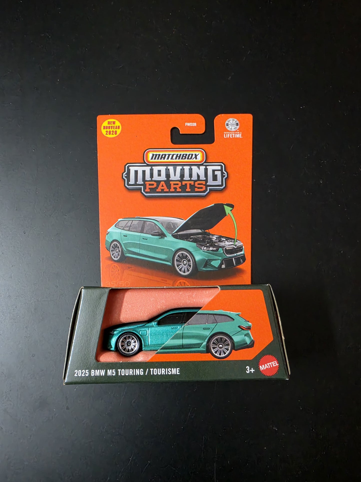 Matchbox Moving Parts 2026 : 2025 BMW M5 Touring/ Tourisme