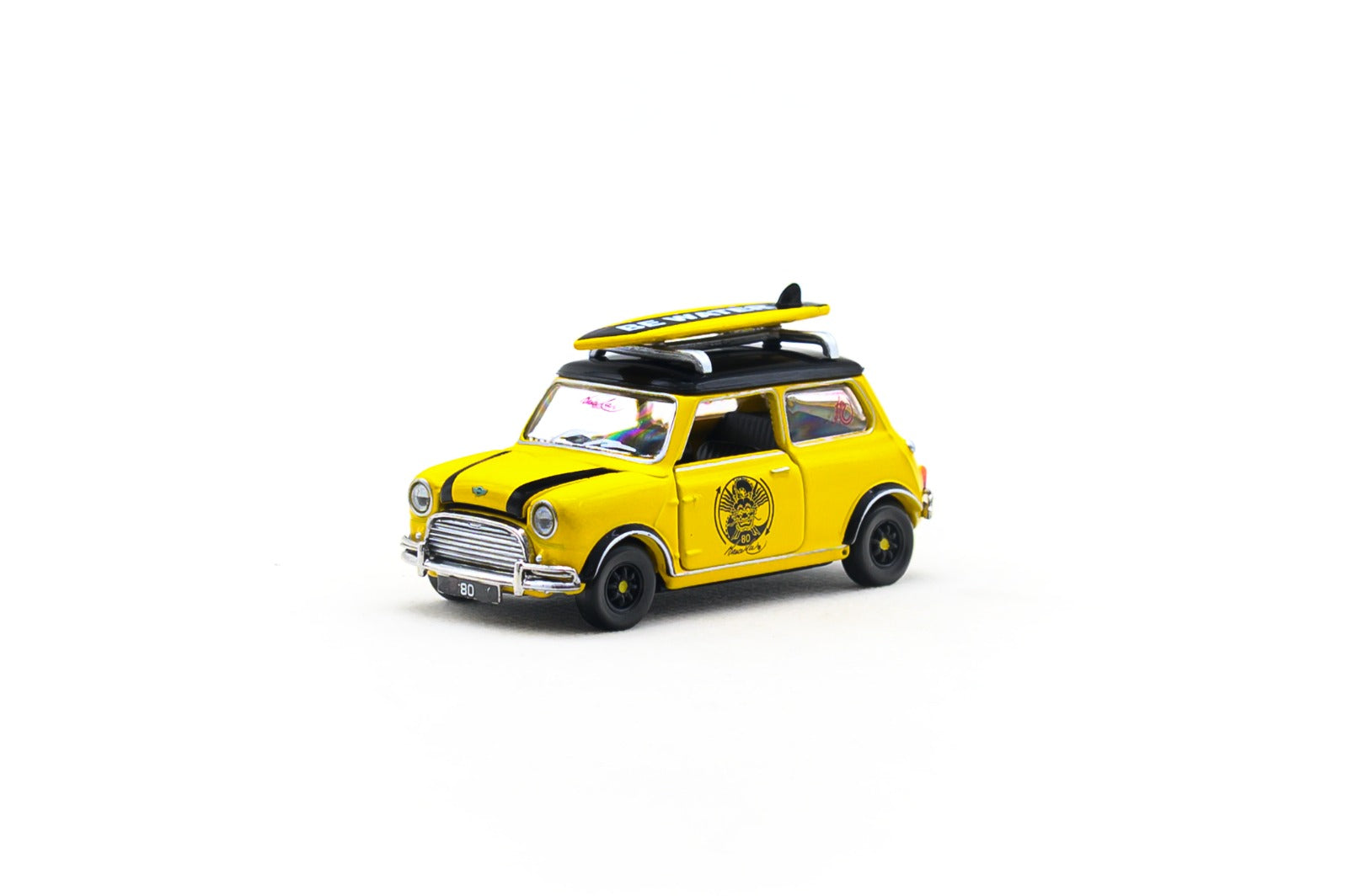 Tiny City Diecast Model Car 1:50 scale- Mini Cooper MK1 Bruce Lee Edition ATC64989 - Zoomsters India