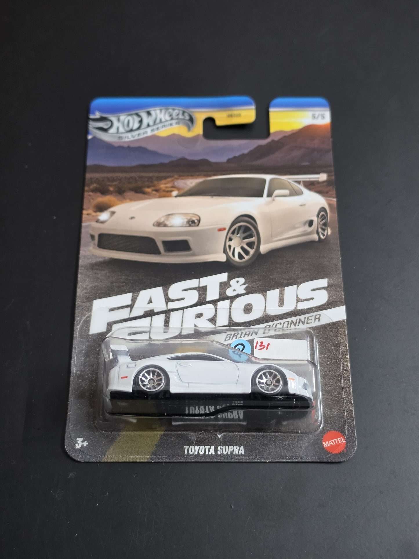Hot Wheels Silver Series : Fast and Furious Brian O'conner Complete set ( With Free Card Protectors )