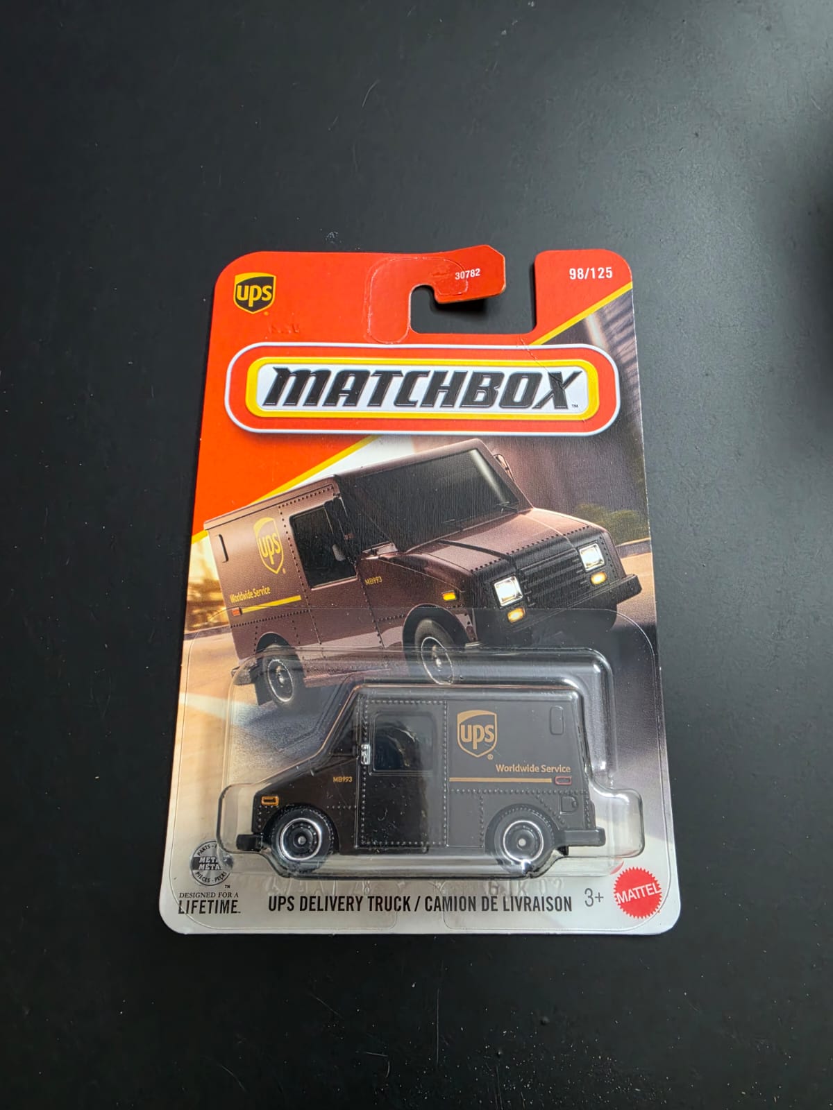 Matchbox Blister 2026: UPS Delivery Truck / Camion De Livraison