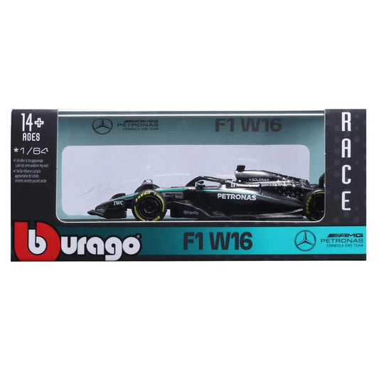 Bburago 1:64 Scale Model  :  Mercedes-AMG F1 W16 E Performance Kimi Antonelli 12