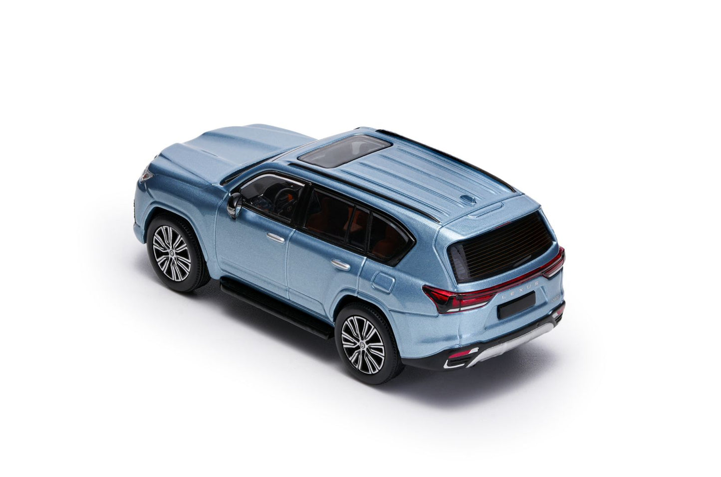 Massdi 1:64  2022 Lexus LS LX600 ICE Blue