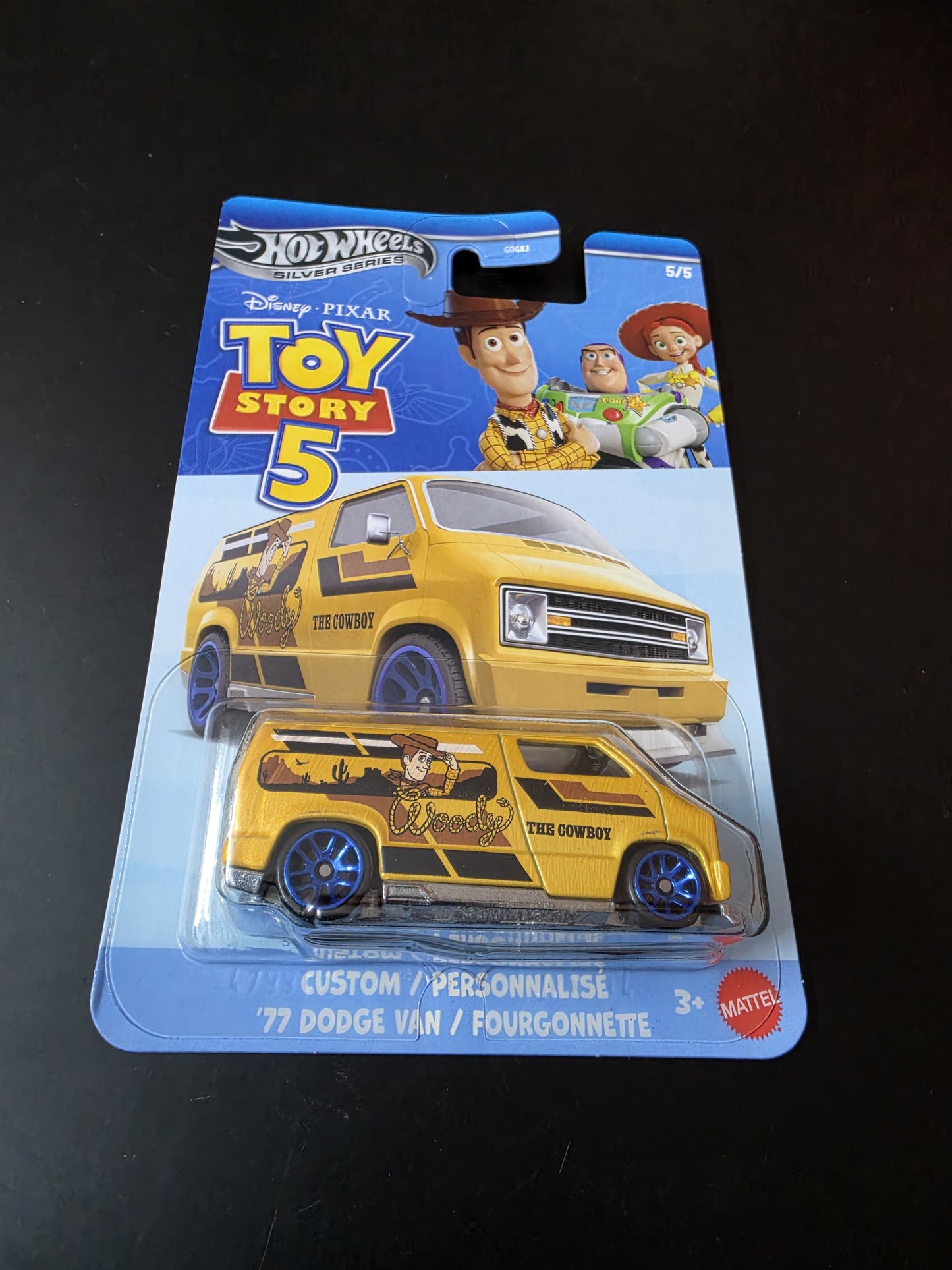Hot Wheels Silver Series 2026 Toy Story 5 set of 5