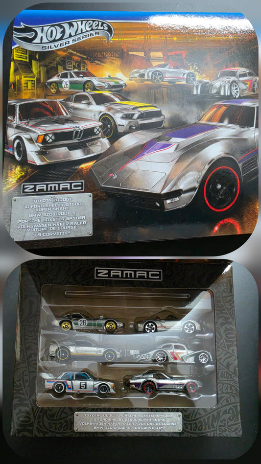 Hot Wheels Silver Series  ZAMAC BOX SET 2026