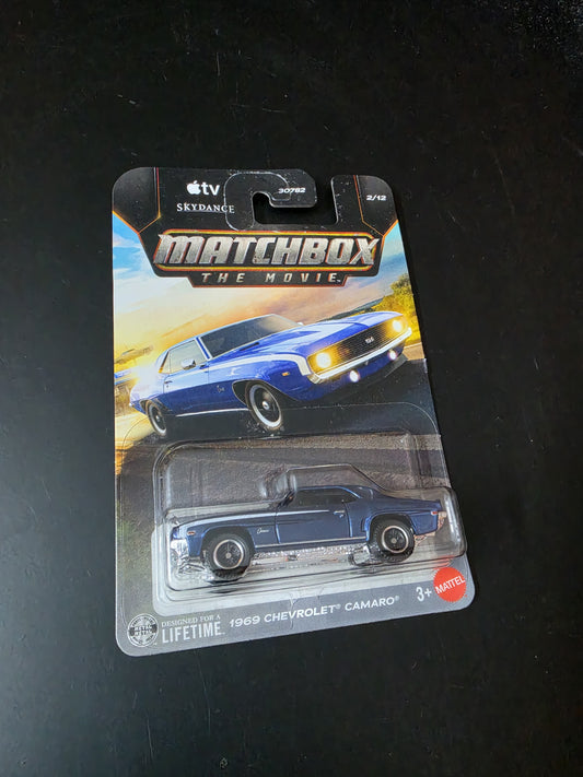 Matchbox The Movie Blister 2026: 1969 Chevrolet Camaro