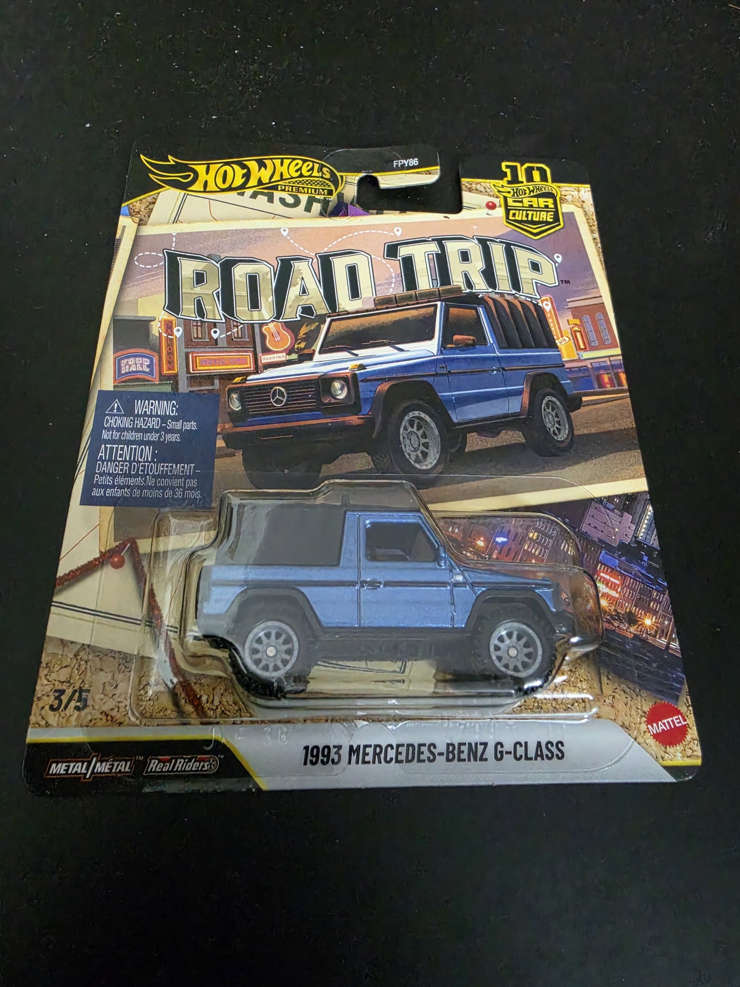 Hot Wheels Premium Car Culture Road Trip – Complete 5-Car Set
