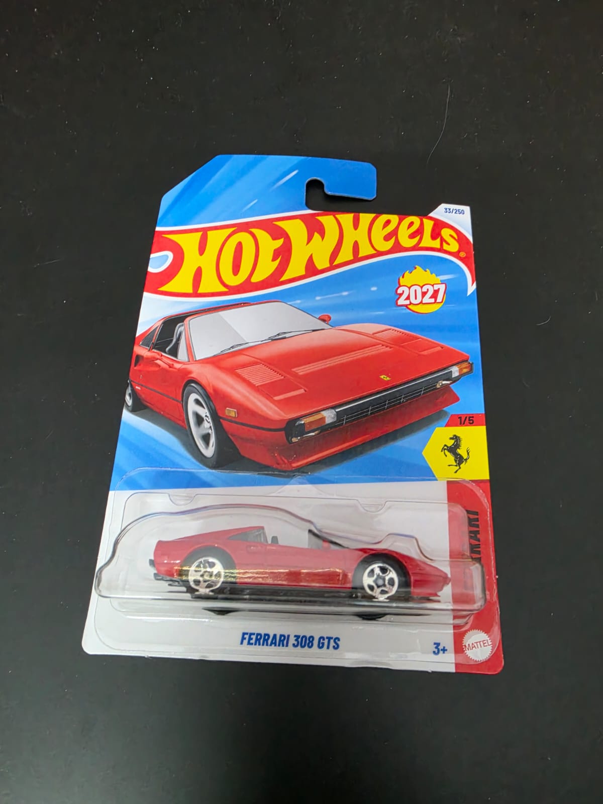 Hot Wheels Mainline A Case 2027 : Ferrari 308 GTS