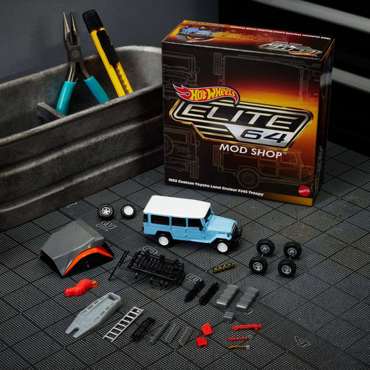 Hot Wheels Elite 64 Mod Shop 1982 Custom Toyota Land Cruiser FJ45 Troopy