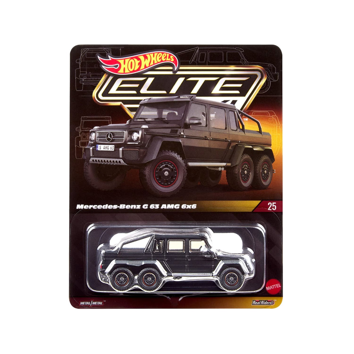 Hot Wheels Elite 64 : Mercedes Benz G63 AMG 6X6